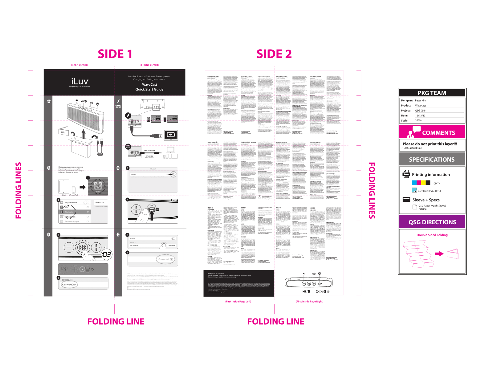 iLuv Creative Technology WAVECAST User Manual