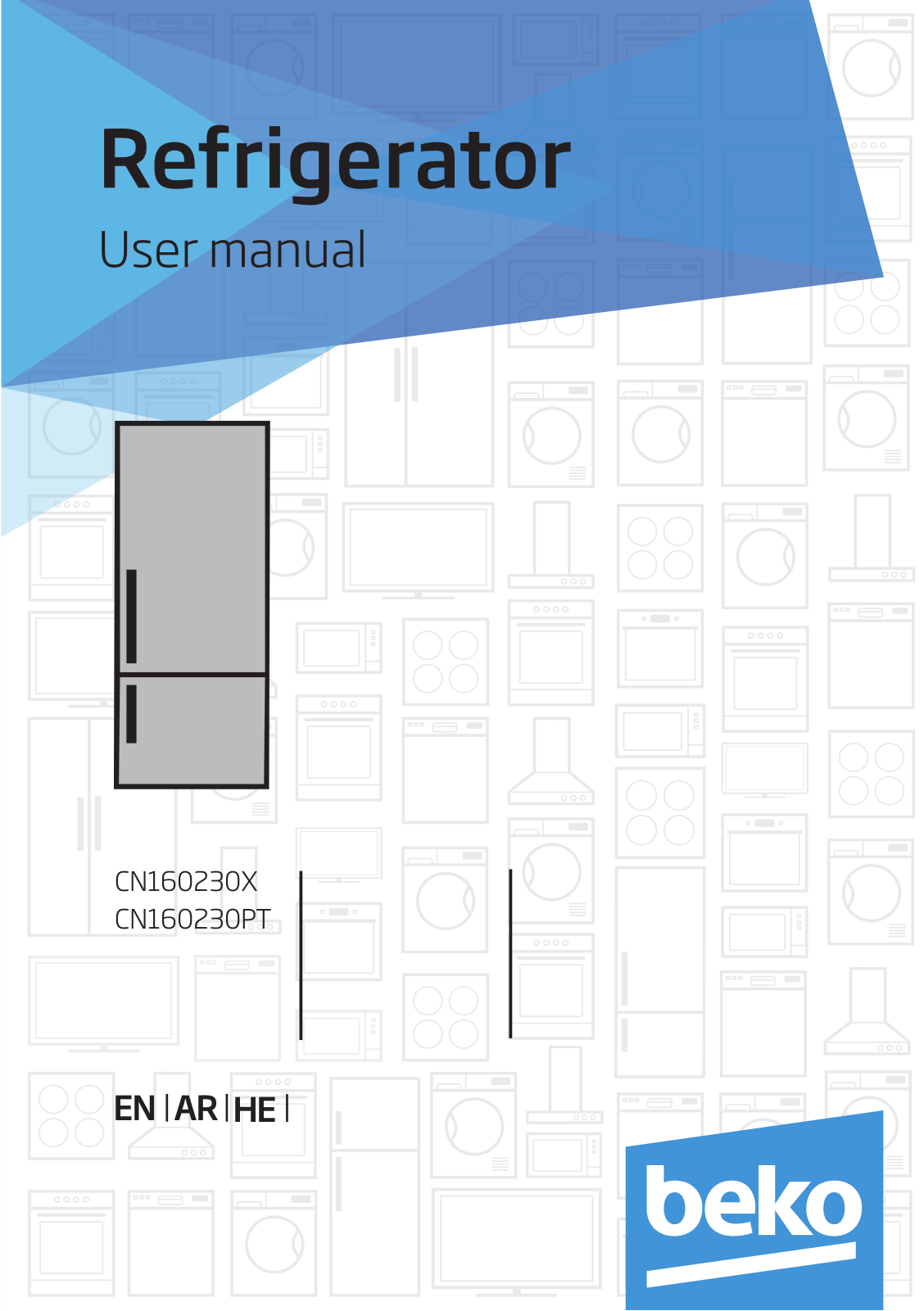 Beko CN160230X, CN160230PT User manual