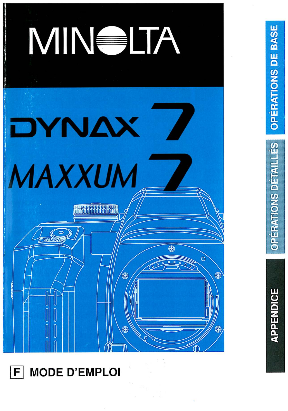 MINOLTA MAXXUM 7 User Manual