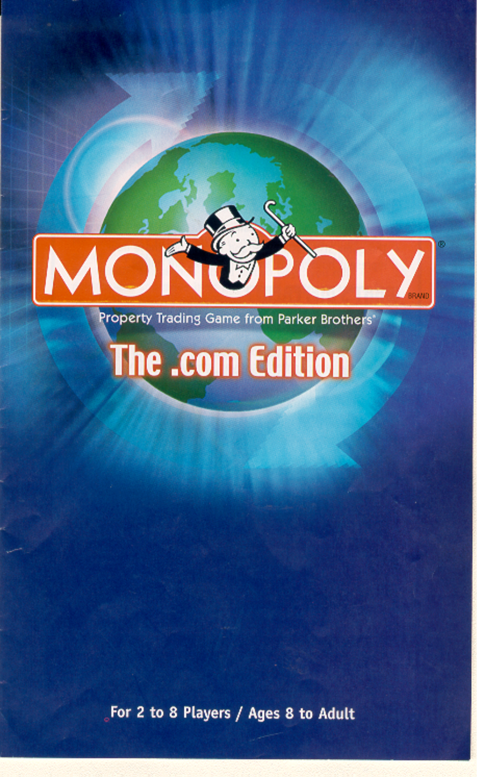 HASBRO Monopoly-The.Com Edition User Manual