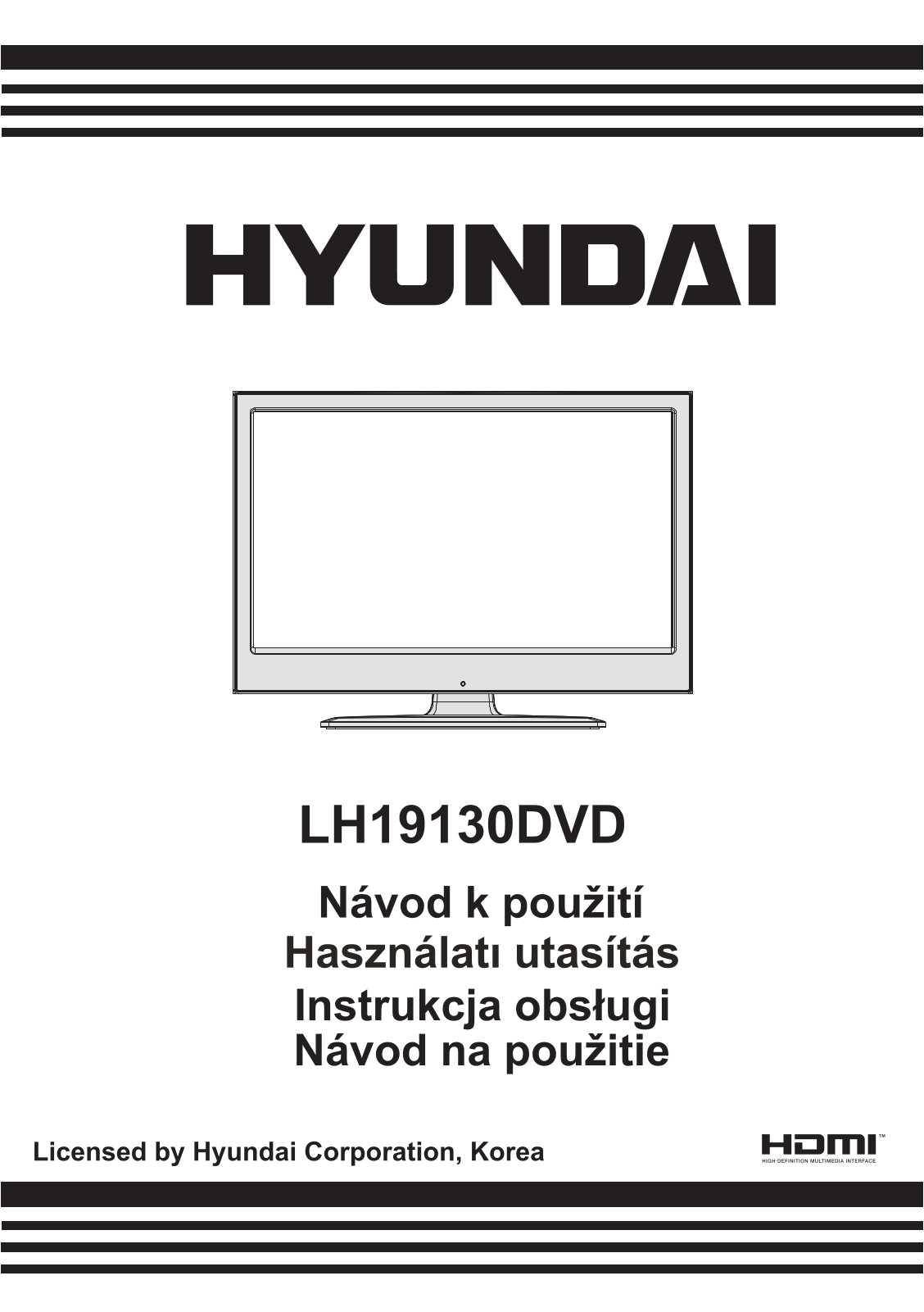 Hyundai HL 19130 DVD User Manual