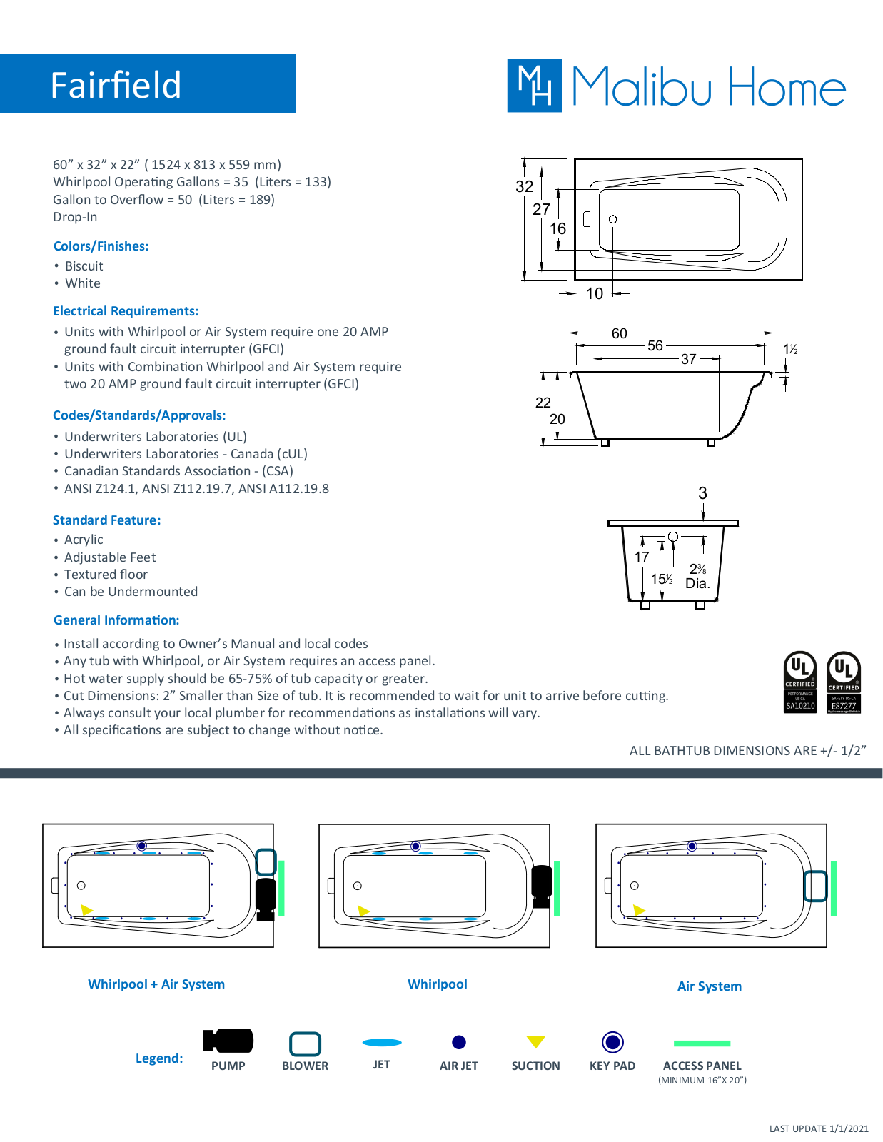 Malibu Home W005407640 Specifications - ManualMachine.com
