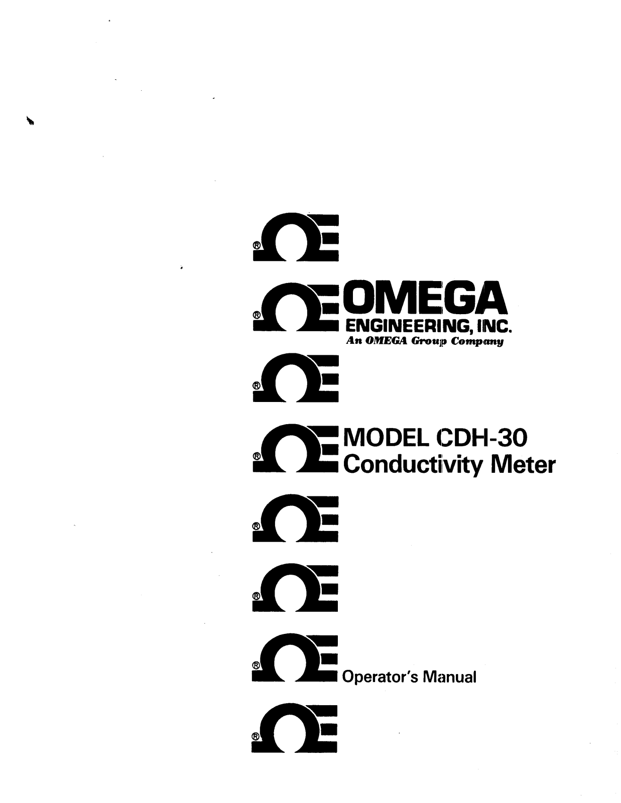 Omega CDH-30 User guide - ManualMachine.com