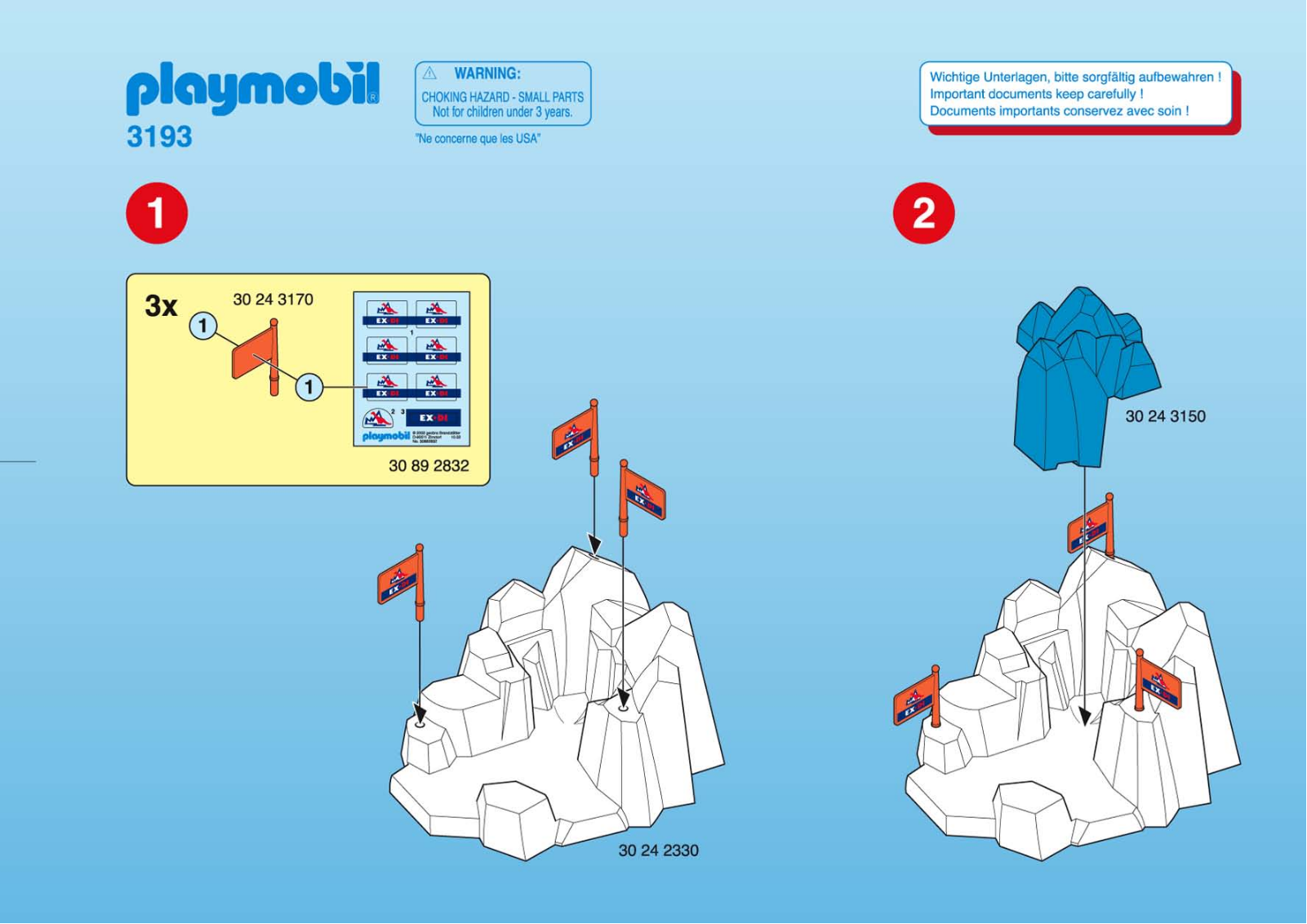 Playmobil 3193 Instructions