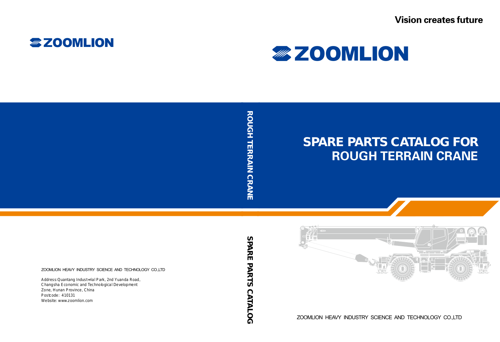 Zoomlion RT35 Parts Manual