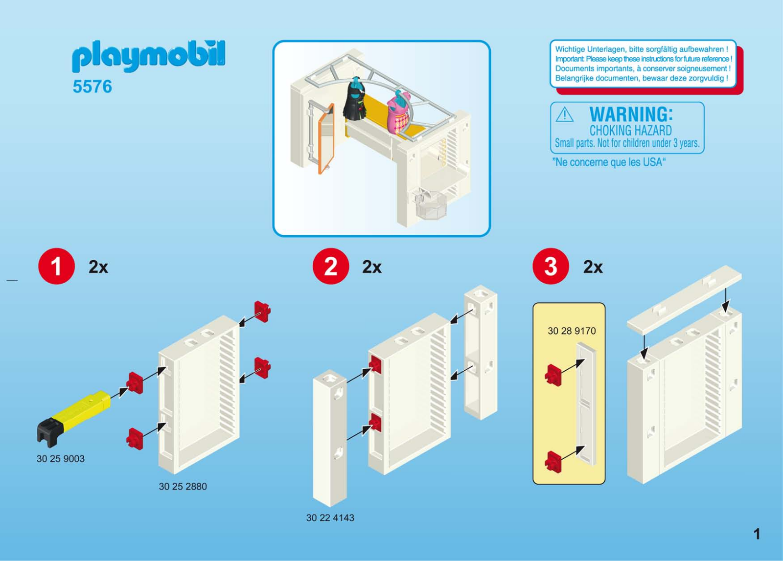 Playmobil 5576 Instructions