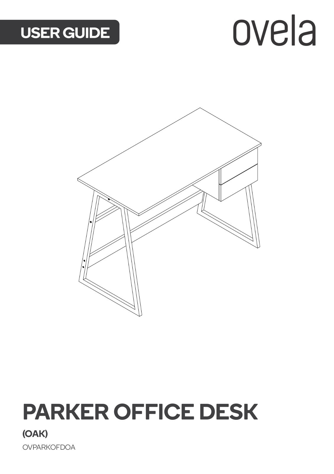 Ovela OVPARKOFDOA User guide - ManualMachine.com