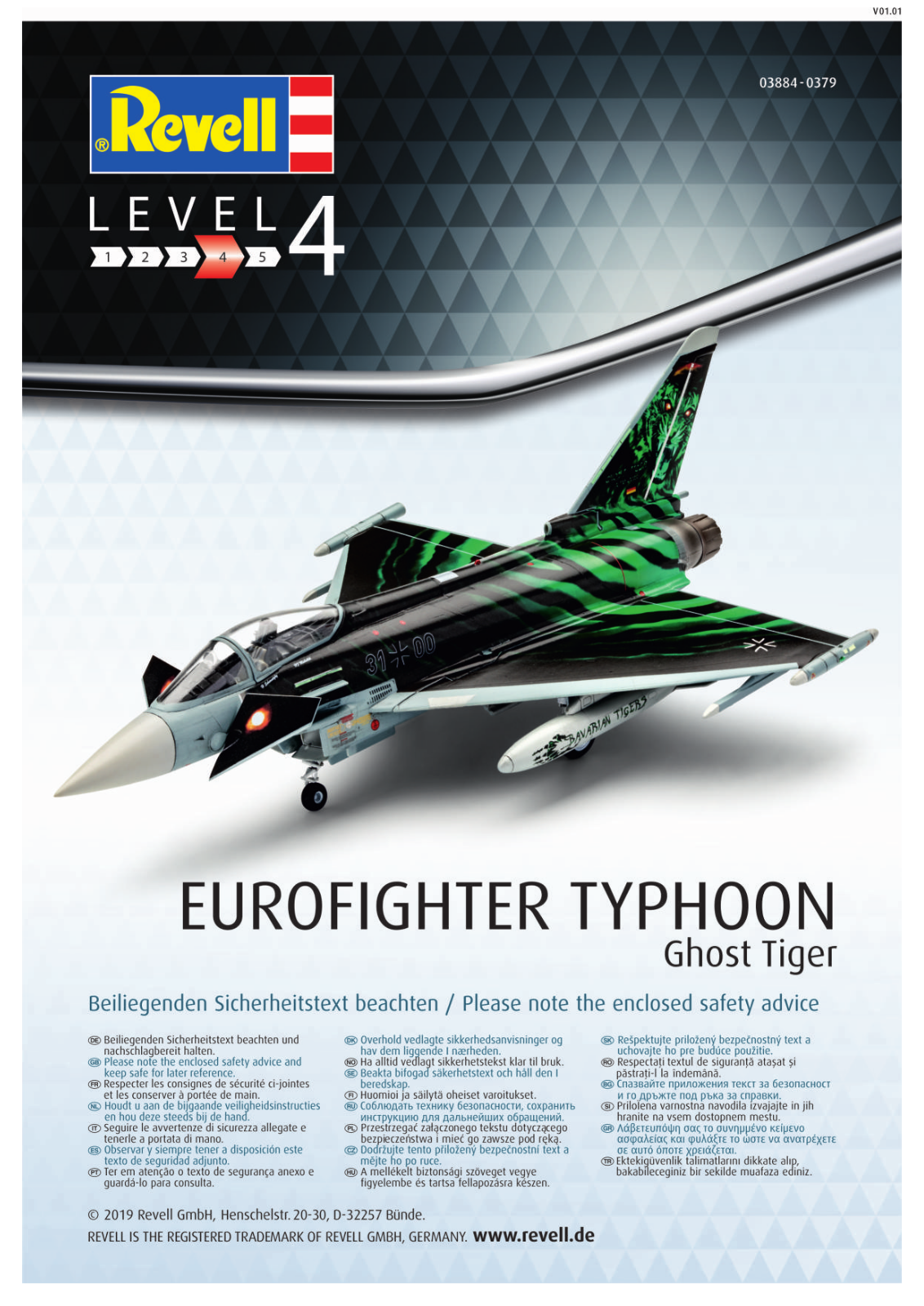 Revell Eurofighter Ghost Tiger Service Manual