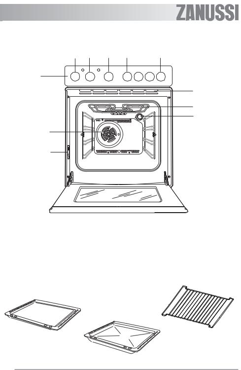 Zanussi ZOU361X User Manual