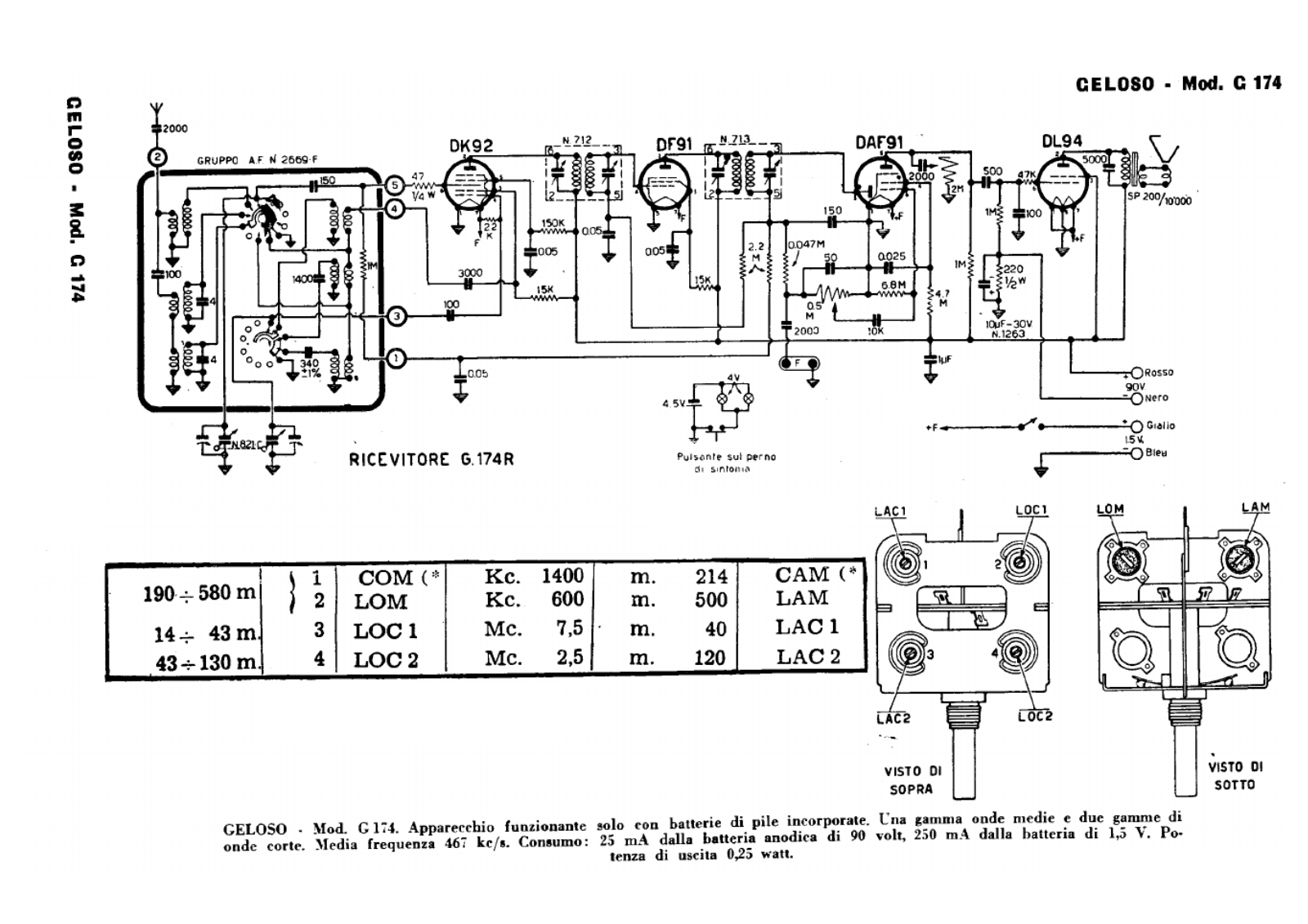 Geloso g174 schematic - ManualMachine.com