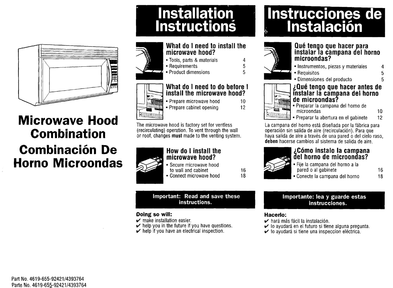 Whirlpool MH7140XFZ0, MH7140XFB1, MH7140XFB0 Installation Guide