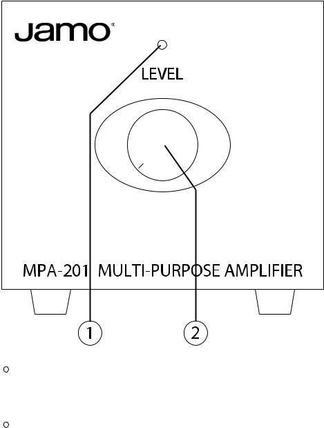JAMO MPA-201 User Manual