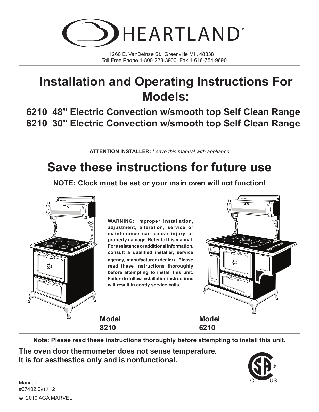 Heartland 6210 User Manual 2