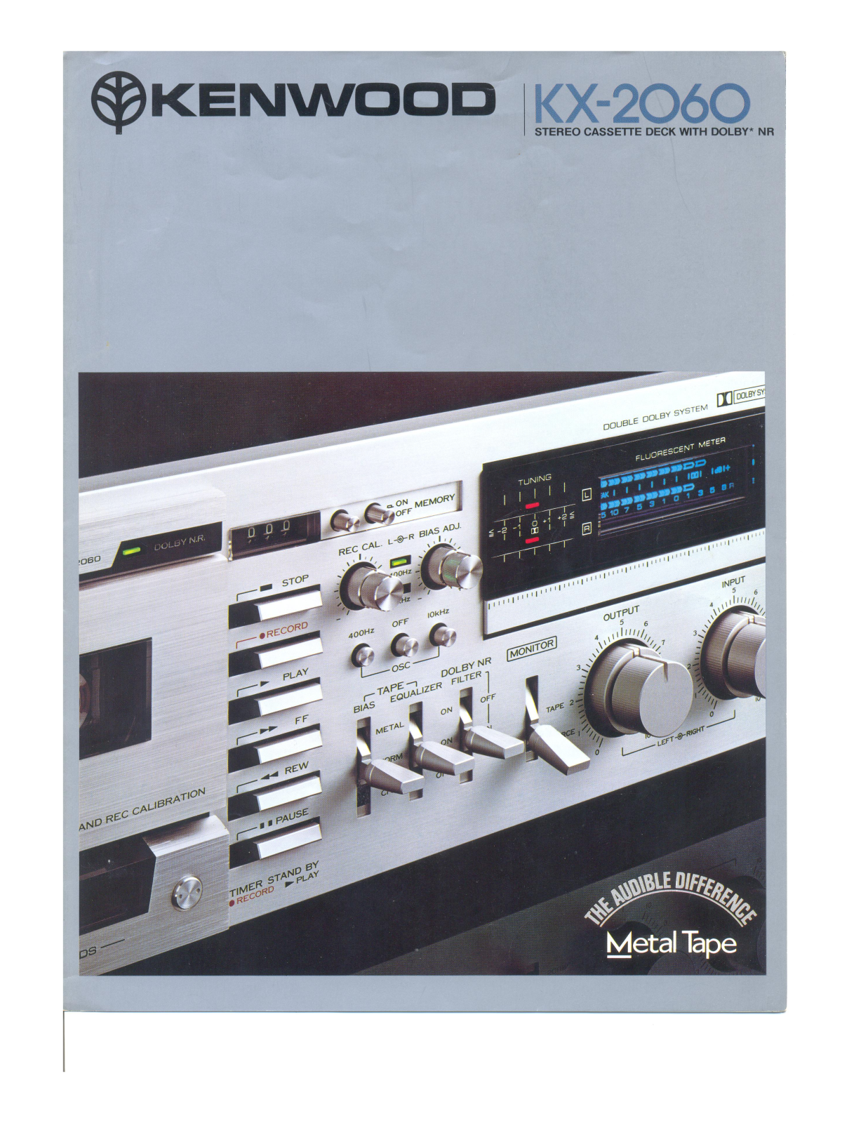 Kenwood KX-2060 Brochure