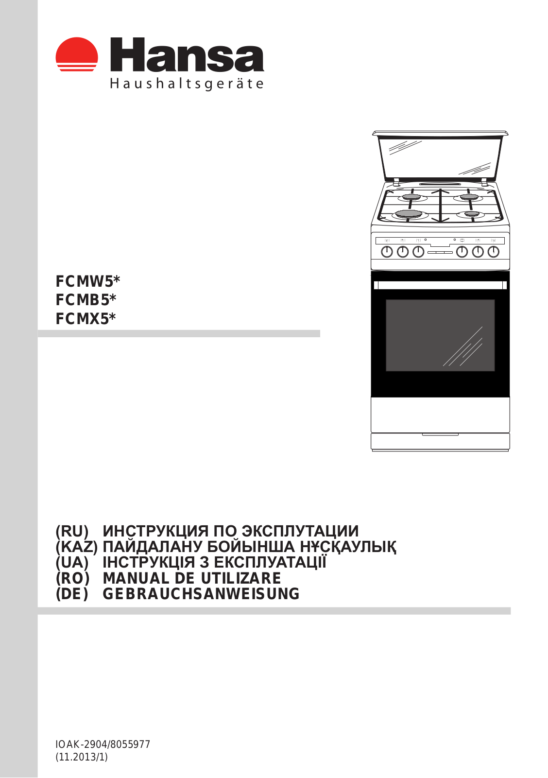 Hansa FCMB 53020 User manual