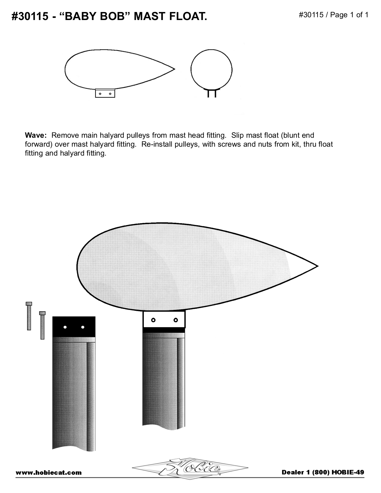 Hobie 30115 User Manual