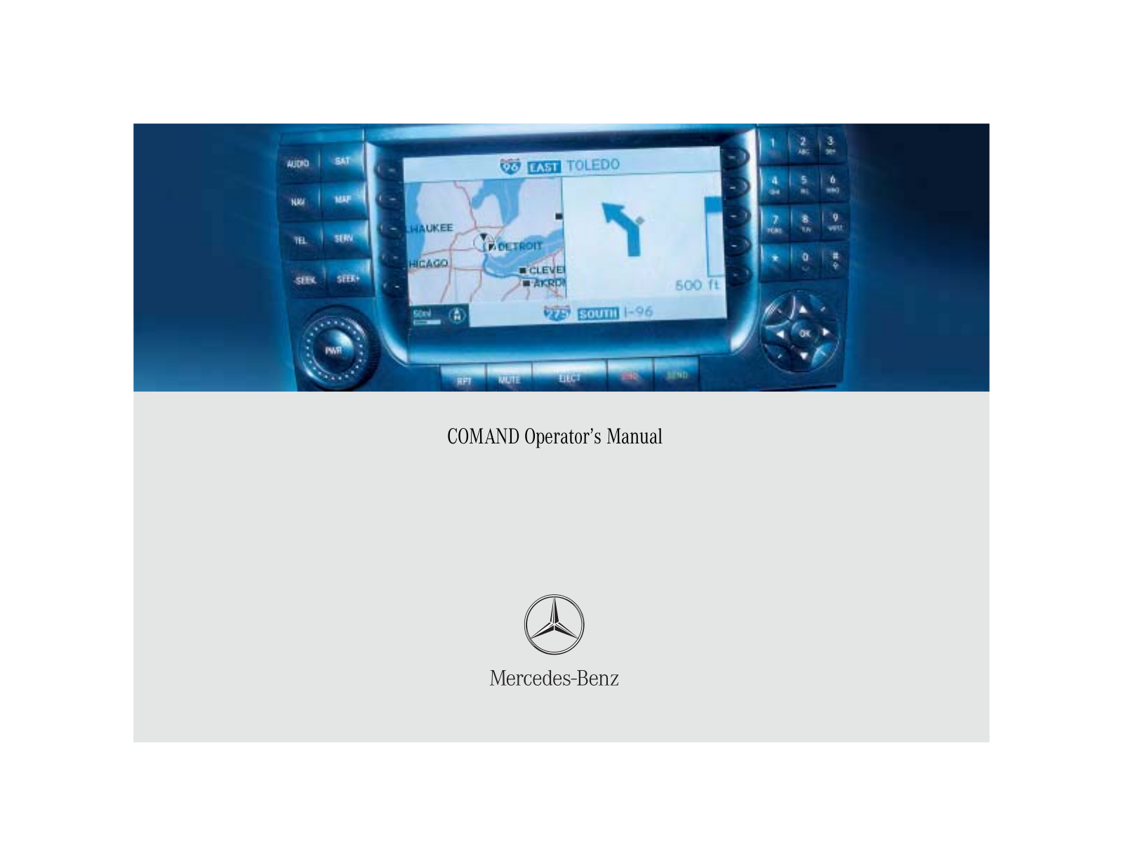 Mercedes-Benz S-Class 2004 COMAND Manual