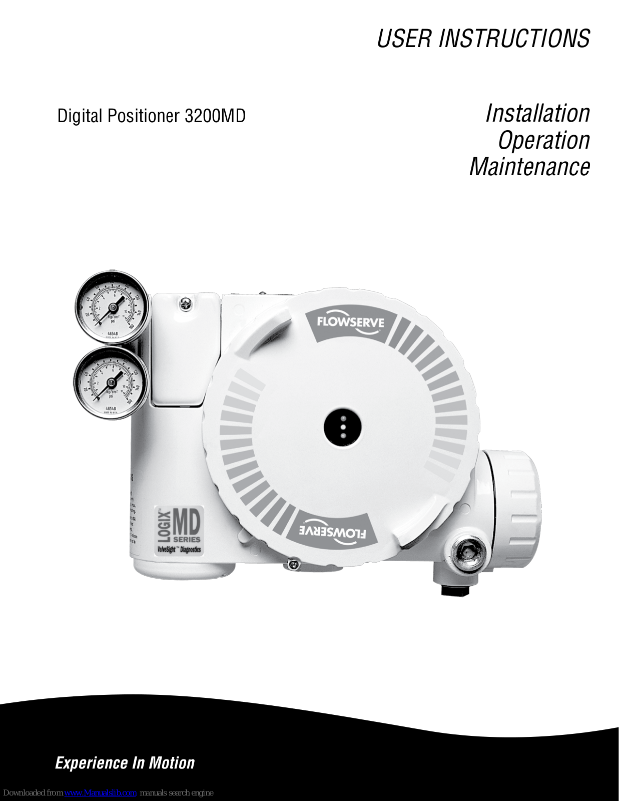 Flowserve Logix 3200MD Installation, Operation And Maintenance Manual - ManualMachine.com