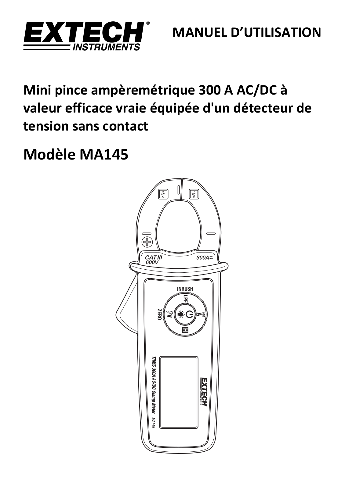 Extech MA145 User Manual