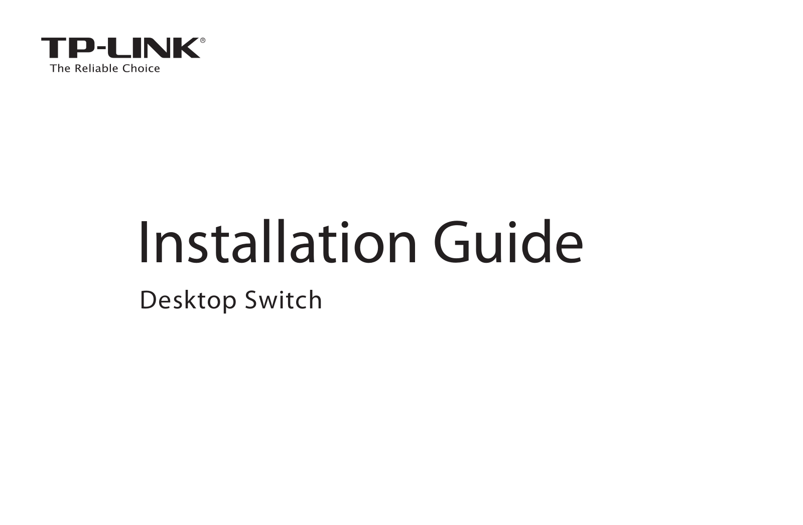 TP-Link TL-SG108, TL-SG105, TL-SG1005D, TL-SF1008D, TL-SG108PE User Manual