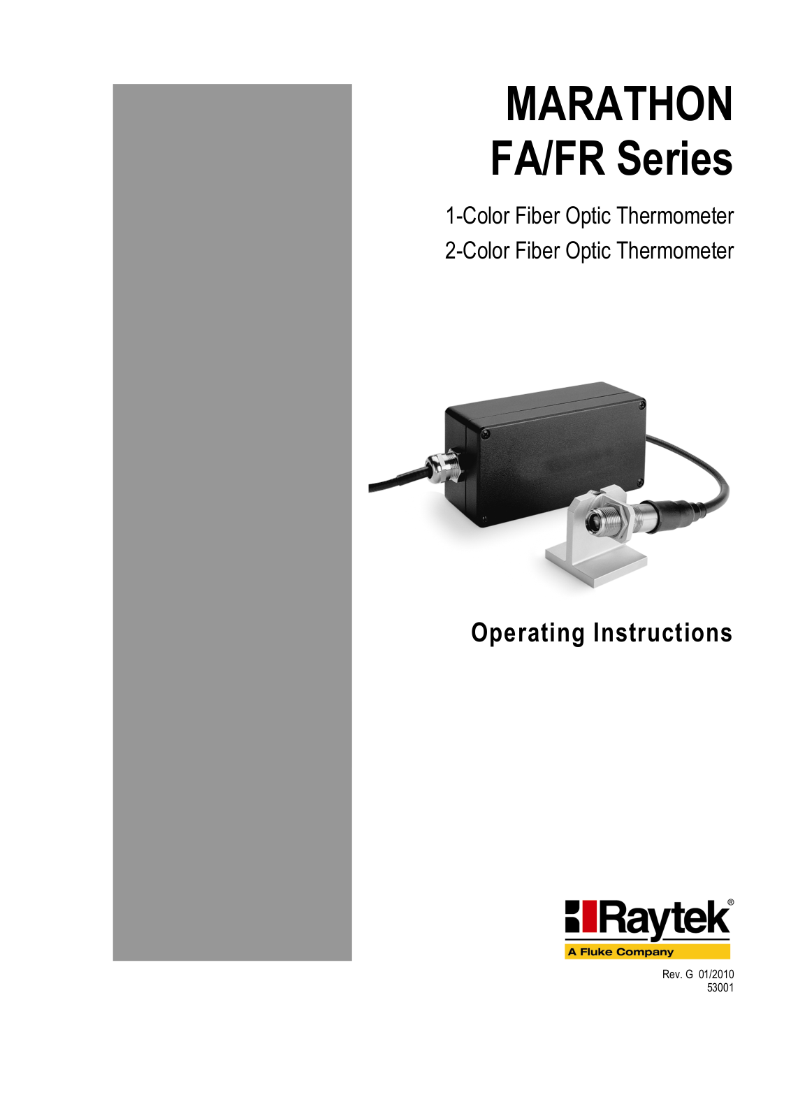 RayTek FA, FR User Manual