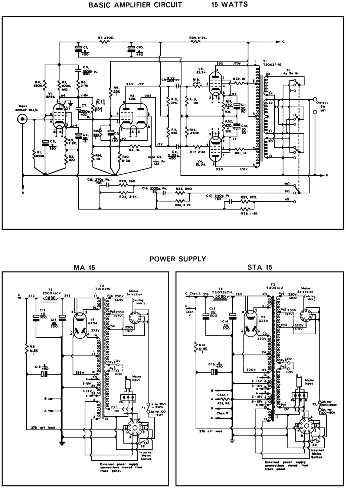 Radford Temp schematic