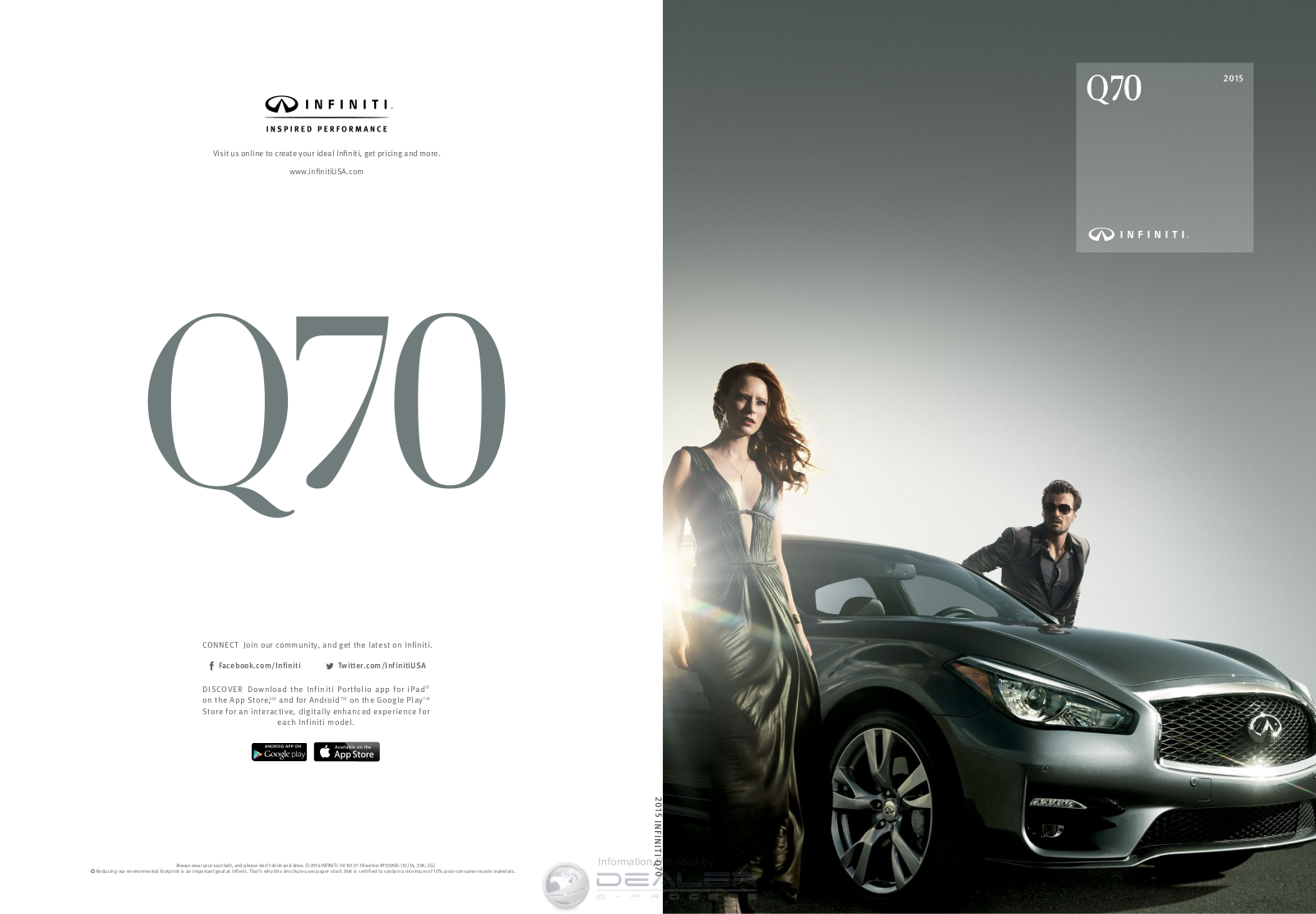 Infiniti Q70l 2015 Owner's Manual