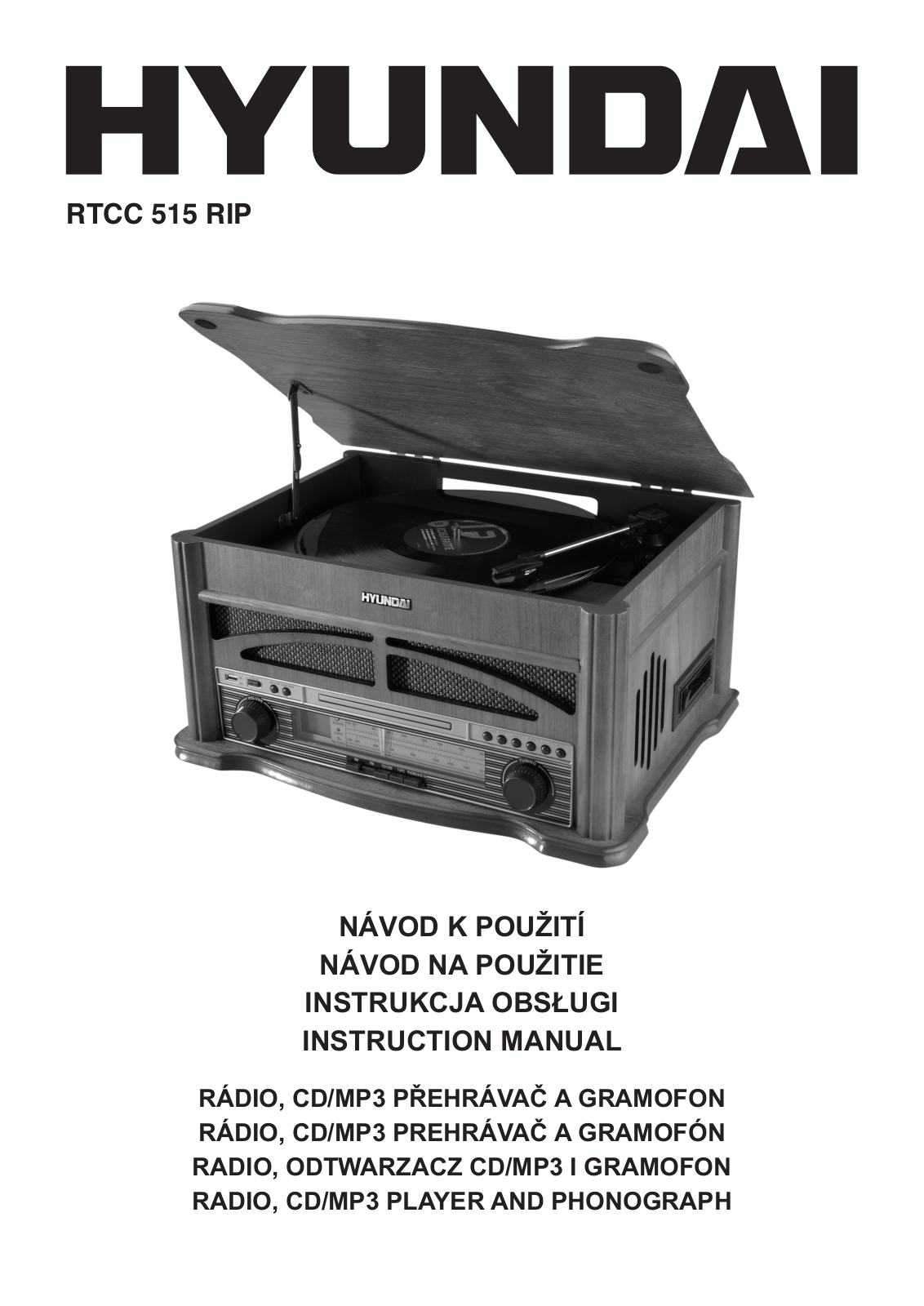 Hyundai RTCC 515 RIP User Manual