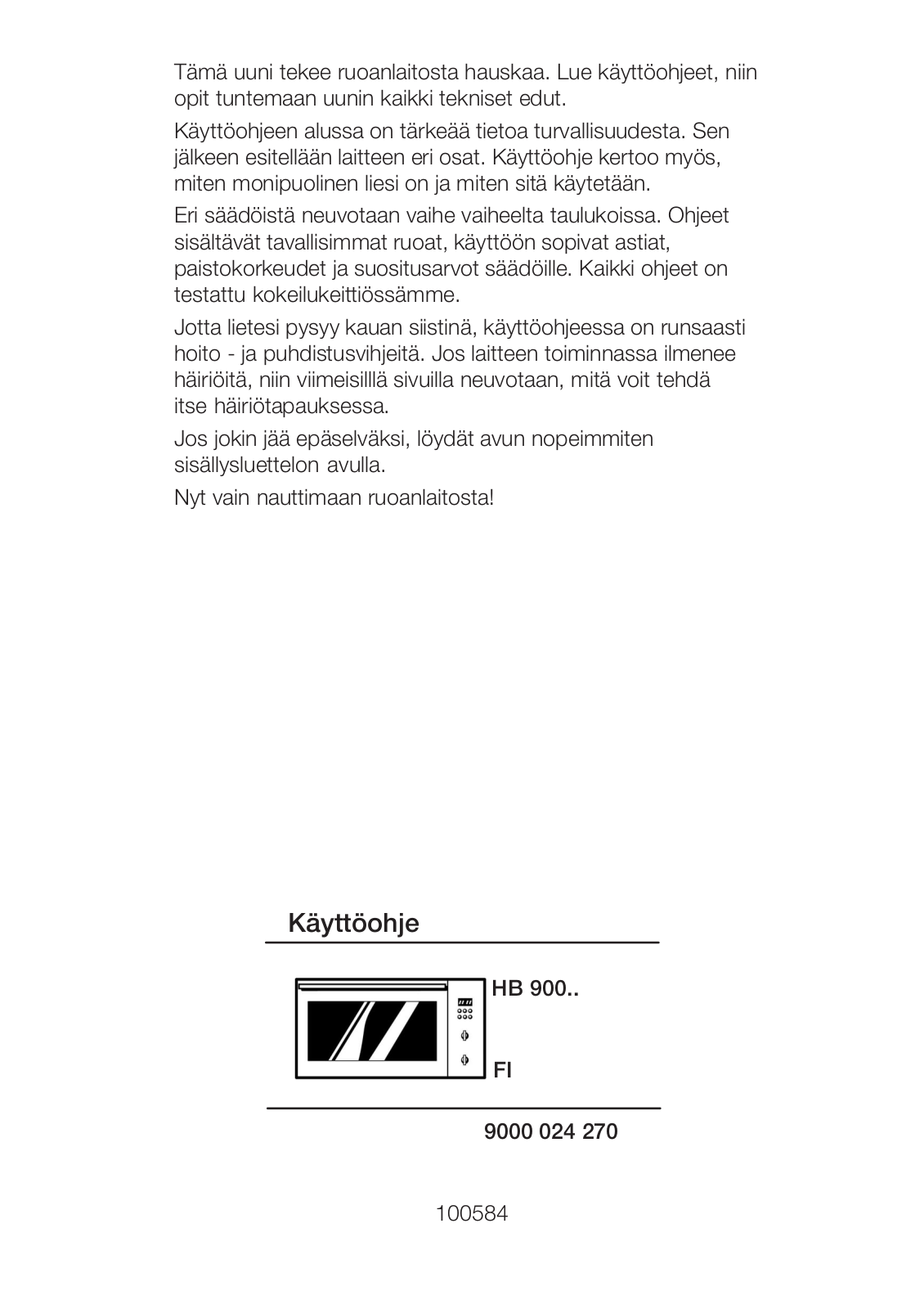 Siemens HB90054 User Manual