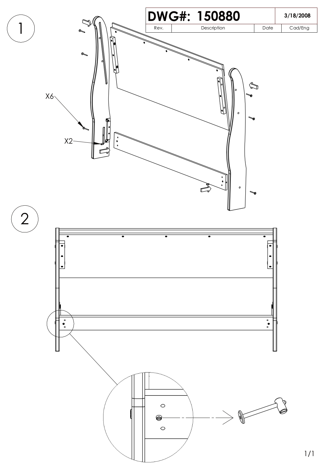 Ashley B129636282, B129777498, B129787697 Assembly Guide