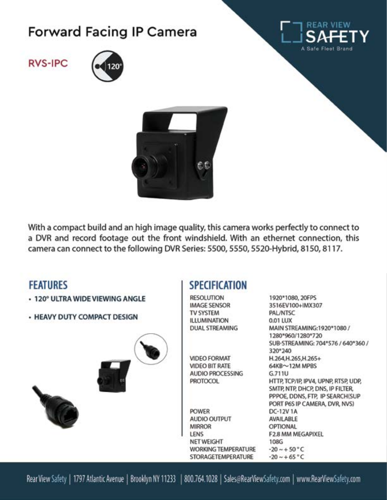 RVS Systems RVS-IPC Specsheet