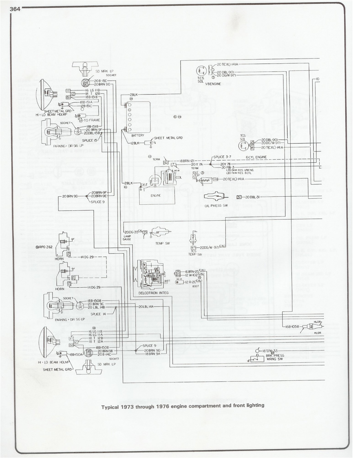 Chevrolet 1973 976 schematic