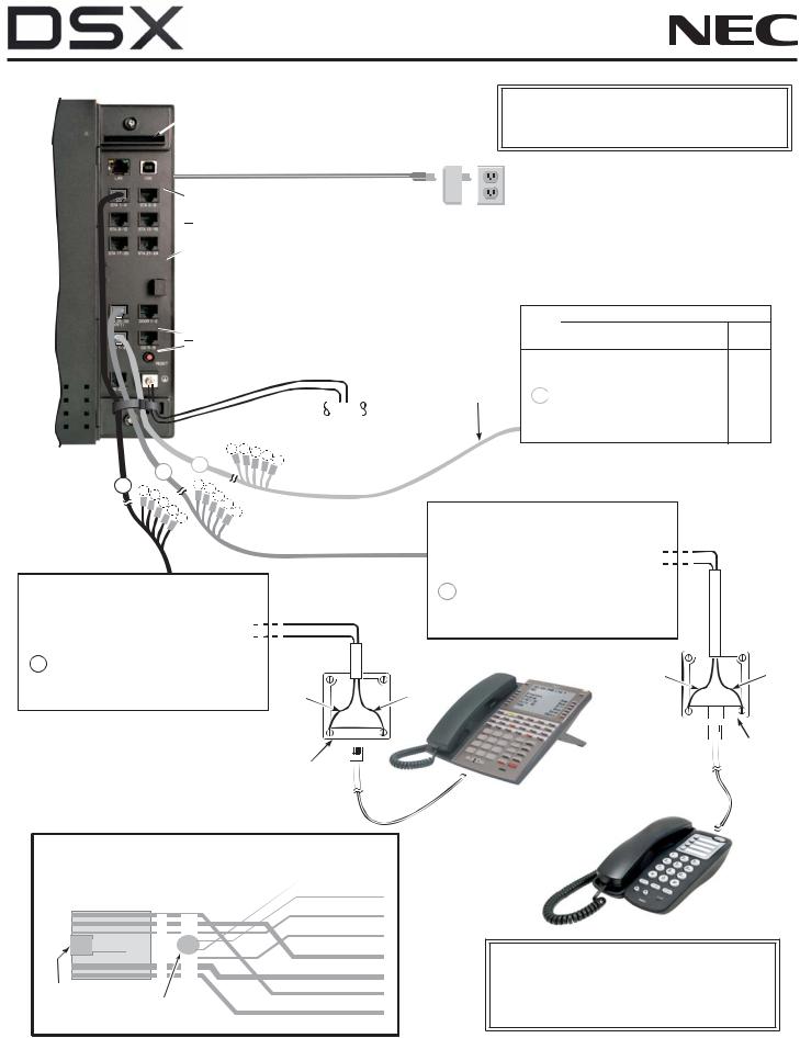 NEC DSX-40 User Manual