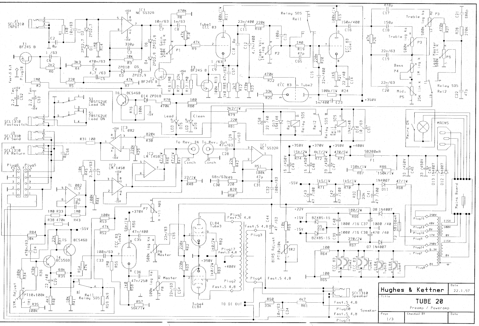 HK tube 20 new schematic