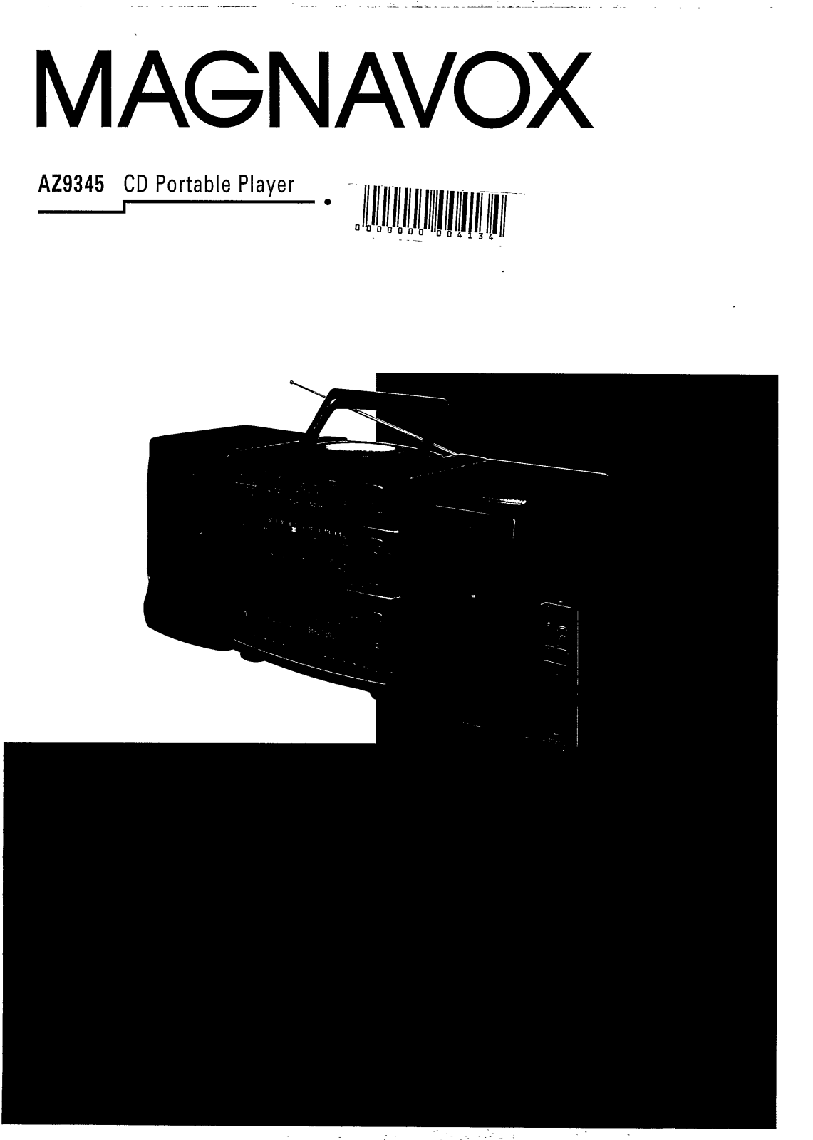 Philips AZ9345 User Manual