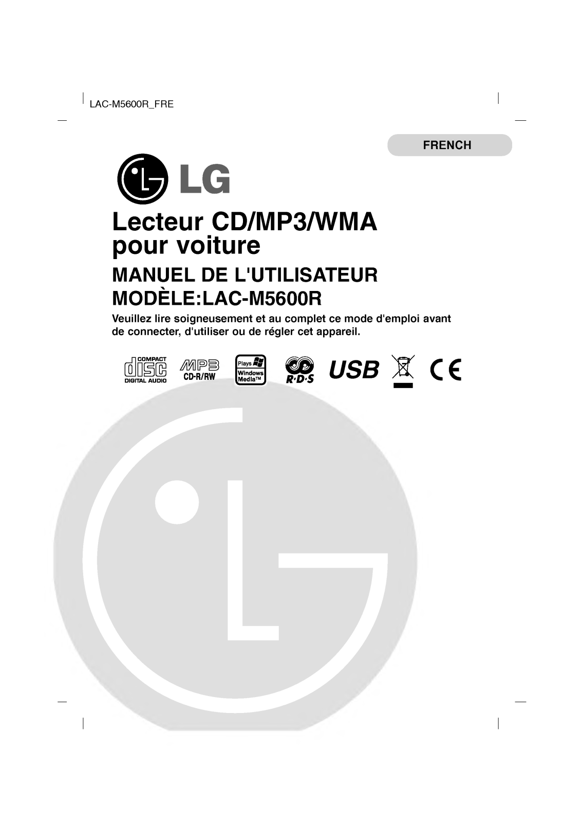 LG LAC-M5600 R User Manual