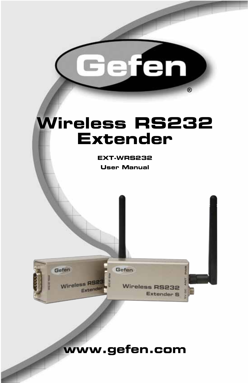 Gefen EXTWRS232S User Manual