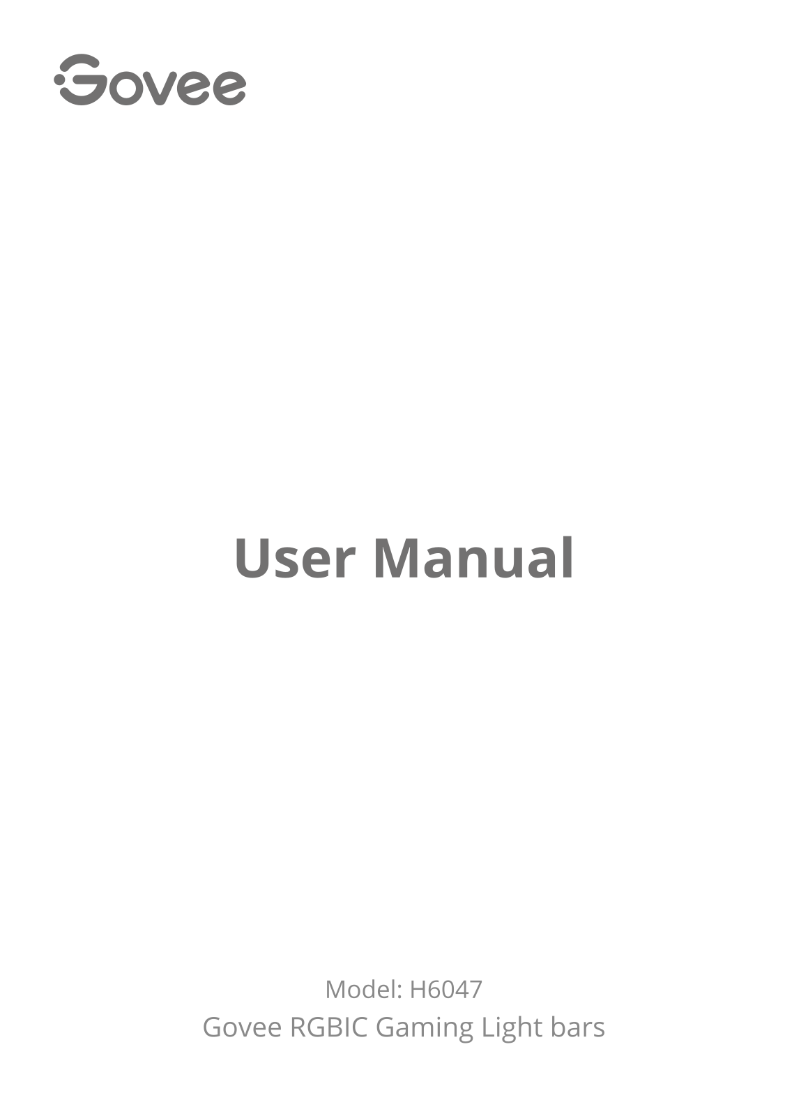 Govee H6047 User guide - ManualMachine.com