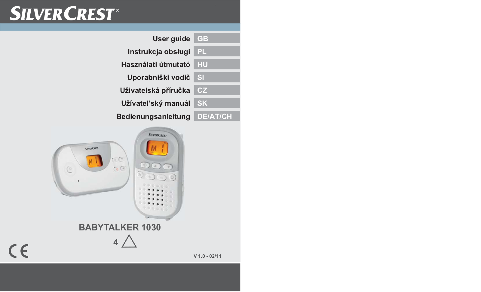 Silvercrest 1030 User Manual