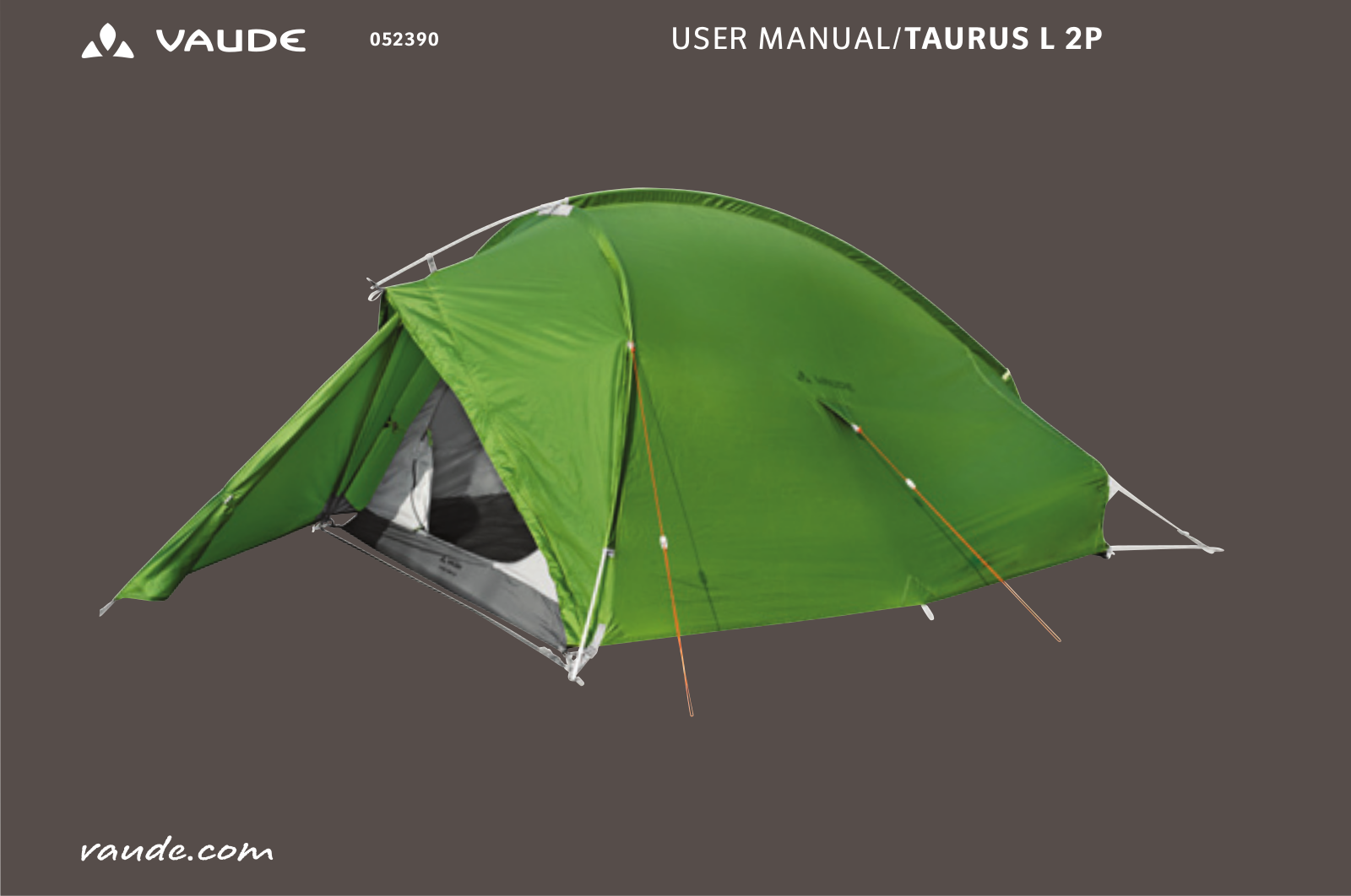 VAUDE Taurus L 2P User Manual