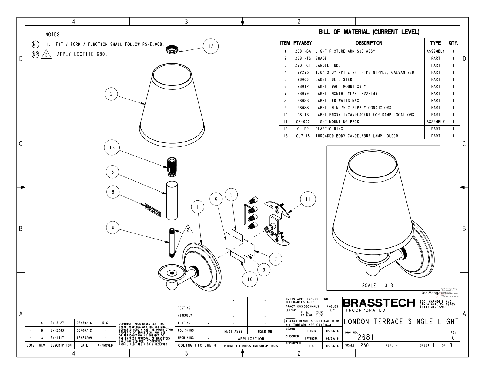 Ginger GIN1287 Dimensions - ManualMachine.com
