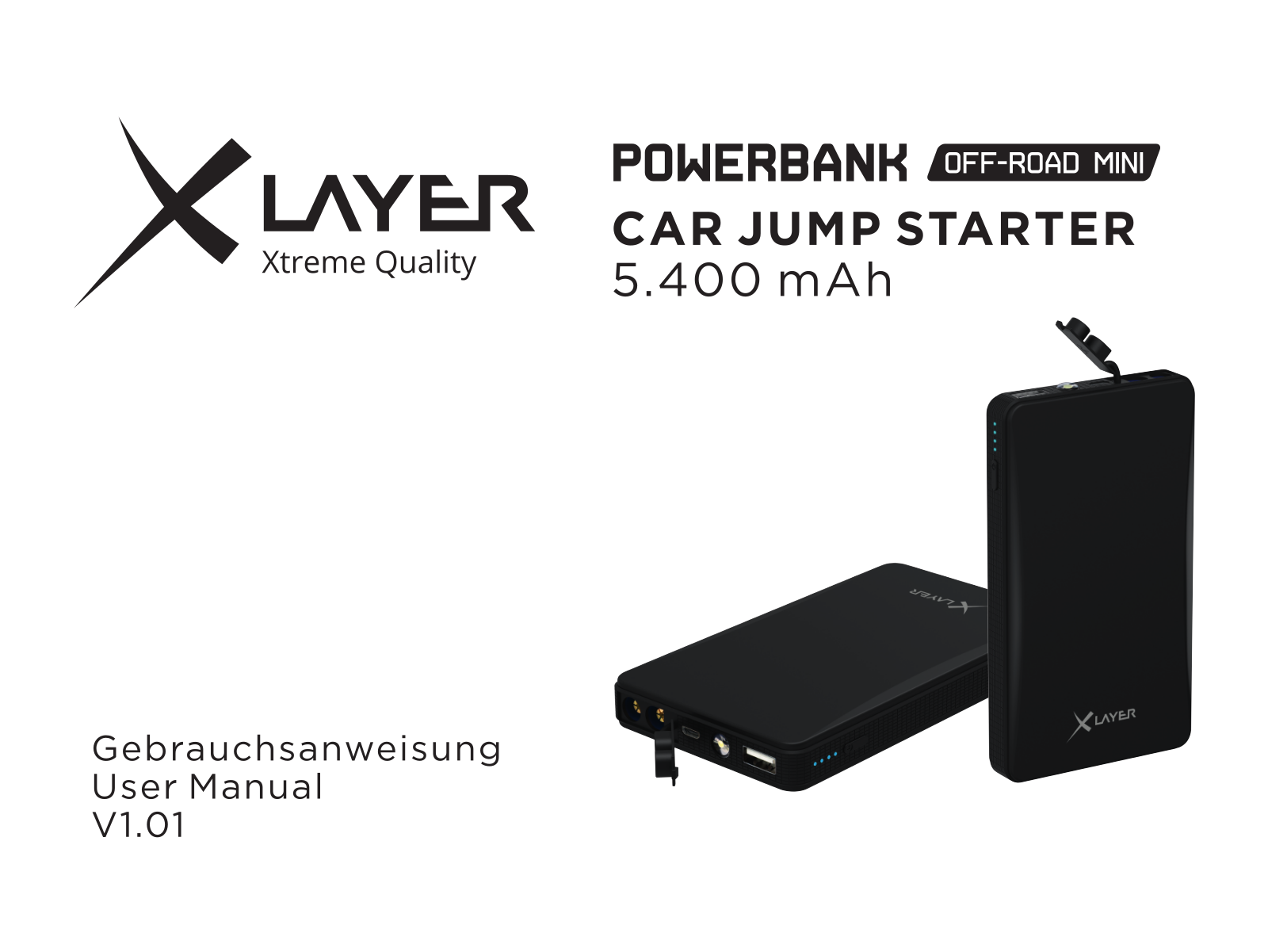 XLayer Powerbank Off-Road mini User Manual