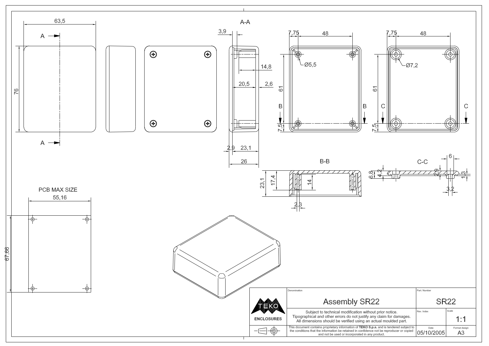 TEKO SR22.9 Datasheet - ManualMachine.com