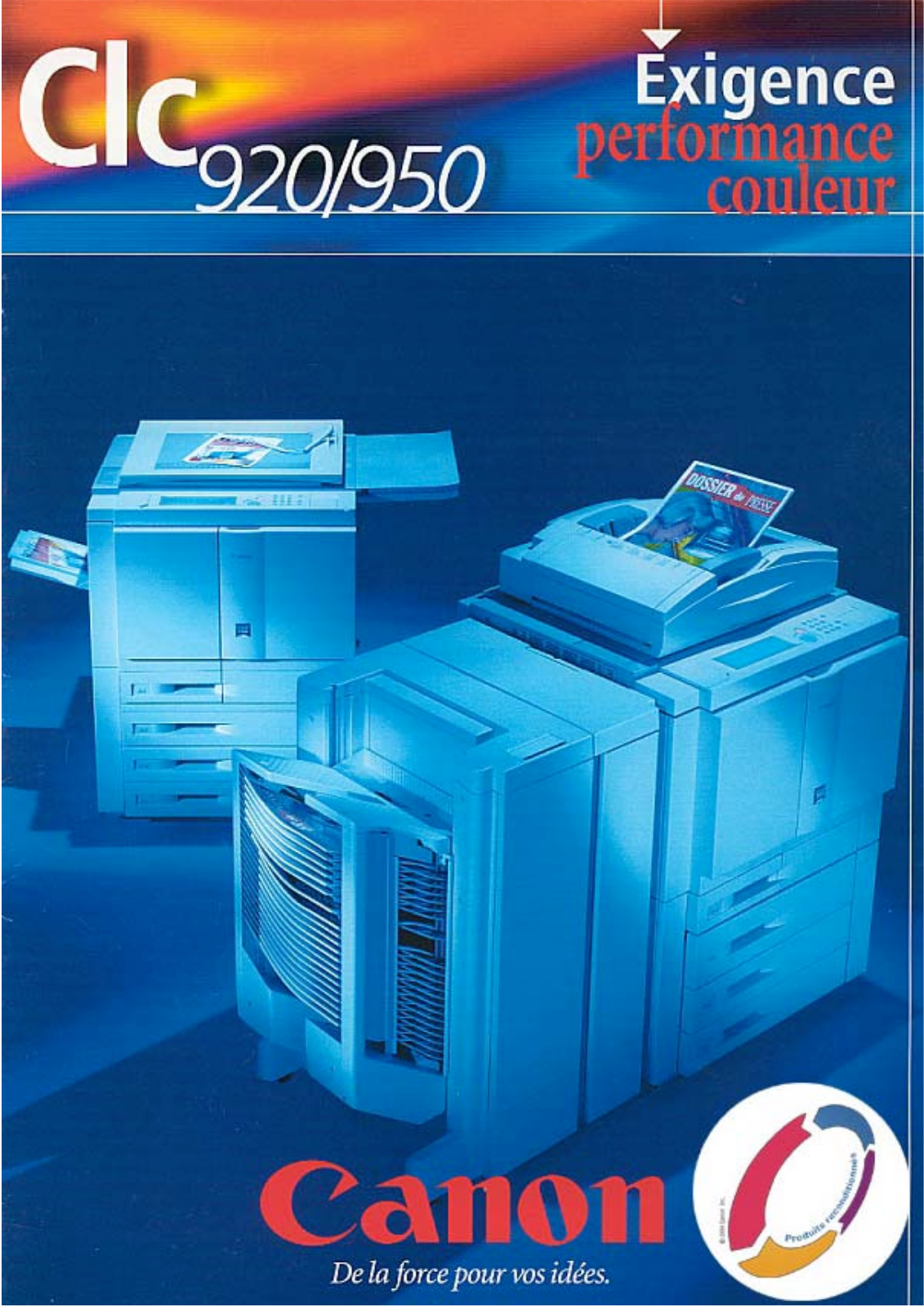 Canon CLC 950, CLC 920 BROCHURE