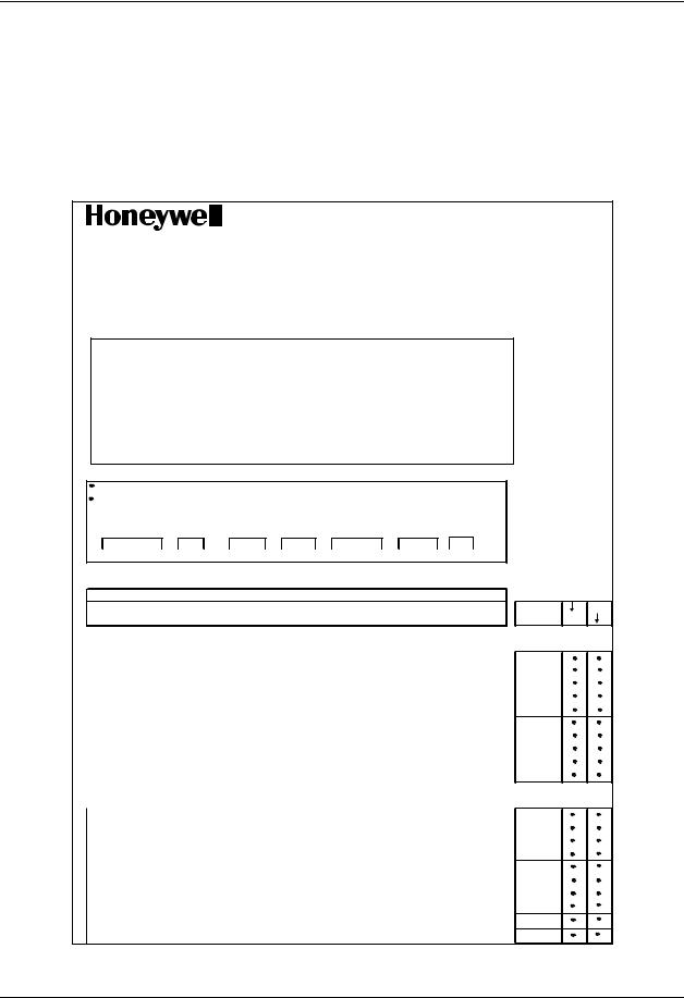 Honeywell UDC3200 Operating Manual