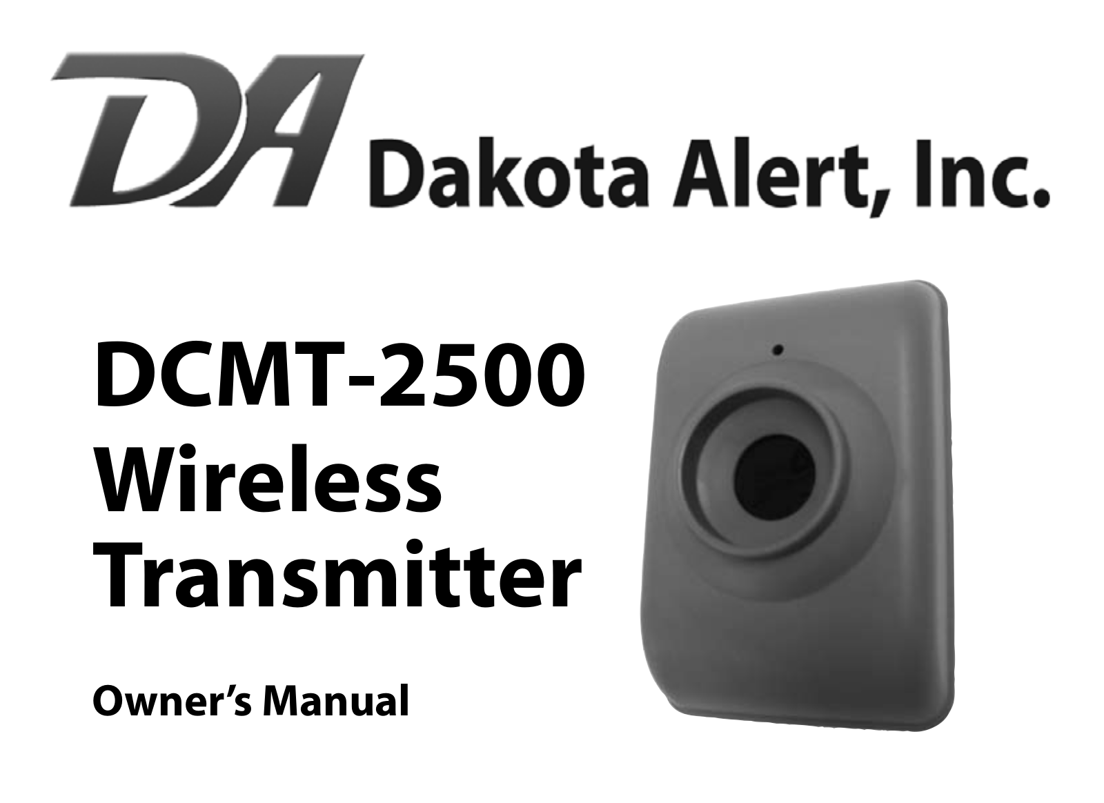 Dakota Alert DCMT-2500 User Manual