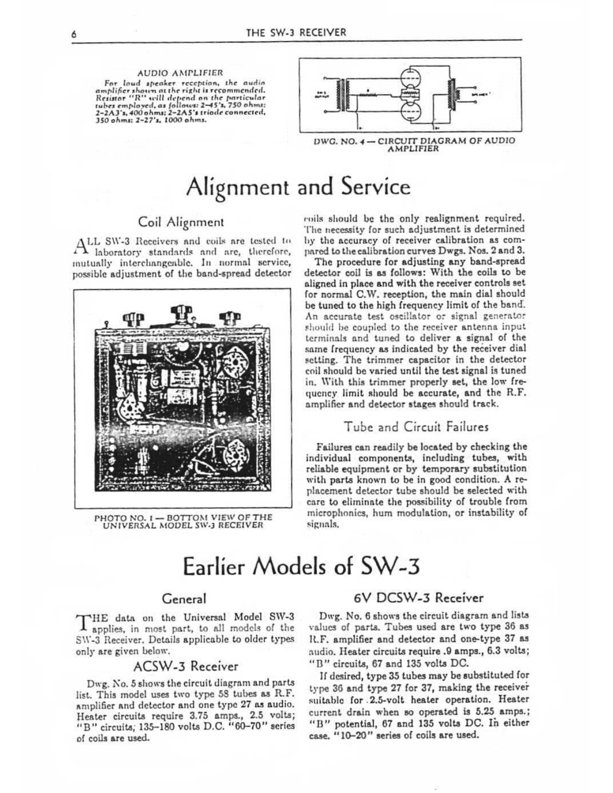 NATIONAL RADIO SW-3 User Manual (PAGE 5)