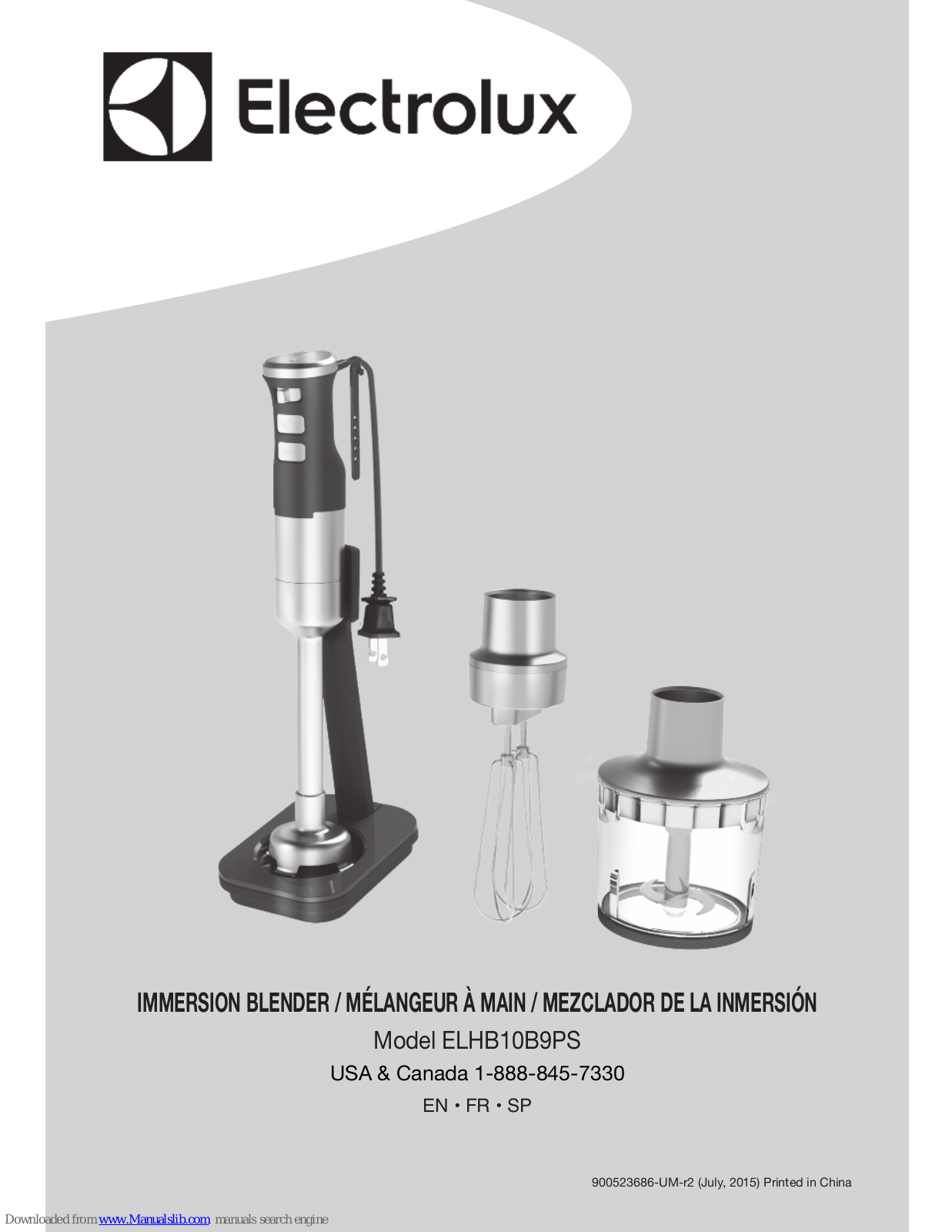 Electrolux ELHB10B9PS User Manual