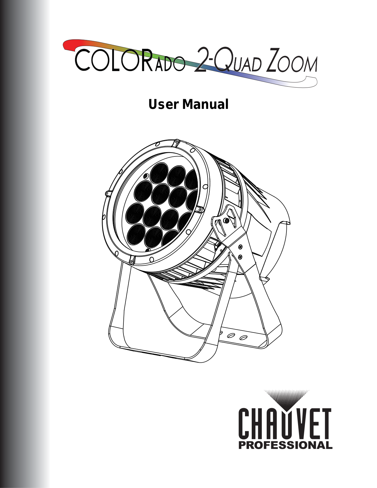 Chauvet Pro COLORado 2 Quad Zoom Users Manual