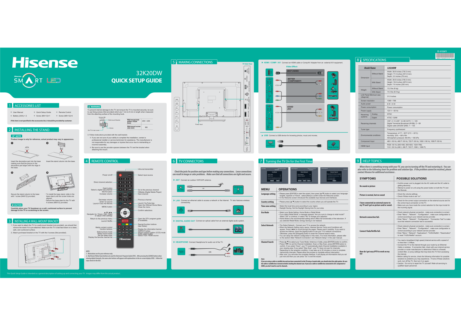 Hisense Electric LCDC0024 User Manual